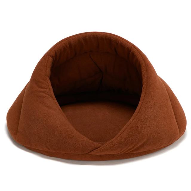 Cama Lavável e Macia para Animais de Estimação com Barraca e Tapete Confortável para Gatos e Cães