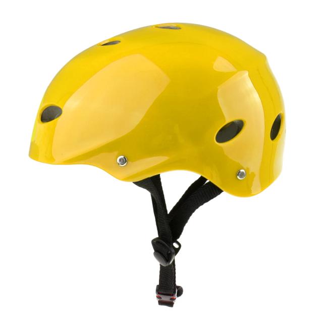 Capacete de Segurança Amarelo para Wakeboard, Caiaque, Canoa e Surf em Esportes Aquáticos