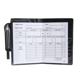 Carteira para arbitragem de esporte, caderno com cartão vermelho e cartão amarelo para futebol e entretenimento - Image 6