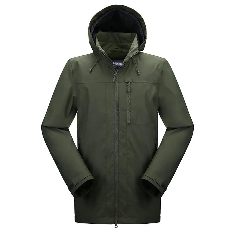 RUNNING-Jaqueta de Caminhada Impermeável para Homens, Blusão Exterior, Roupas de Marca, 4 Cores, Tamanho 46-56, Alta Qualidade, # K8368 - Image 1