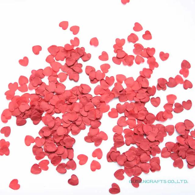 Confetti em Forma de Coração para Decoração de Casamento - 1500 Pétalas de Papel Ecológicas para DIY