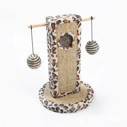 Arranhador para gatos tipo árvore, brinquedo para gatos com bola, sisal para arranhar - Image 6
