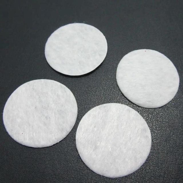 Lote de 100 Peças de Feltro Acolchoado Redondo de 30mm para Artesanato e Decoração de Roupas Scrapbook A151