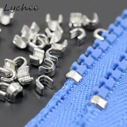 Lychee 150 pçs 5 # alta qualidade em forma de u zíper de metal até rolha diy costura artesanato roupas calças acessórios com zíper - Image 3