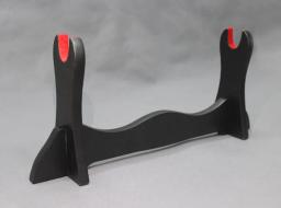 Acoplado proteger japonês Samurai Espada Katana Wakizashi Tanto Flauta Clubes de golfe Stand Titular Display (1 2 3 4 Camadas Disponíveis) - Image 2