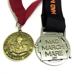 Medalha de eventos esportivos personalizados com medalha de faixa-50.8mm de diâmetro - Image 1
