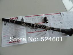Marca suzuki clarinete instrumento musical estudantes série 17 teclas b plana clarinete alta qualiey baquelite tubo niquelado - Image 2