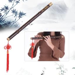Profissional de bambu preto dizi flauta tradicional artesanal chinês instrumento musical woodwind chave de c/d/e/f/g nível estudo - Image 6