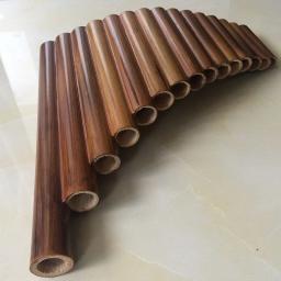 Handmade Bamboo Panflute, Mão Direita ou Esquerda, Instrumento de Sopros, G Key, Fluta, Xiao Folk Instrumentos Musicais, Alta Qualidade, 15 Tubos - Image 3