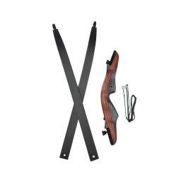 Conjunto de Arco E Flecha 1 62 polegada Caça Arco Recurvo Arco 20-50lbs Peso Empate Mão Direita Americana Para Treinamento de Tiro Tiro Com Arco Acessórios - Image 3
