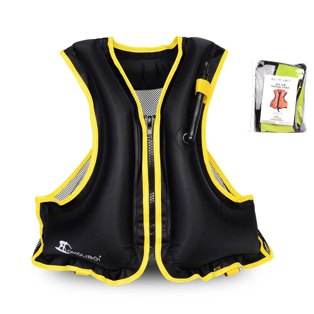 Jaqueta salva-vidas inflável adulto, Colete Flutuante Snorkeling, Deriva e Surf, Esportes aquáticos, Colete de natação - Image 1