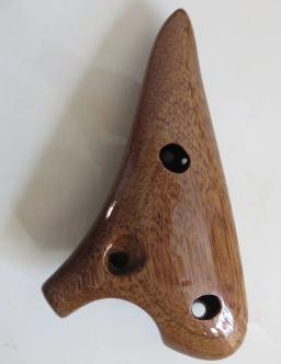 Ocarina de madeira ac 12 buracos alto c, instrumento musical ocarina de madeira - Image 4