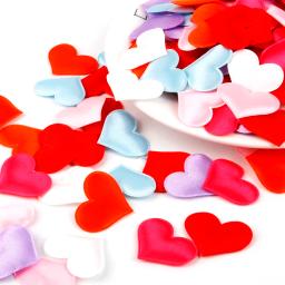 100 Pçs/lote 15-35mm Esponja Em Forma De Coração Confetti Jogando Pétalas Para O Casamento Dia Dos Namorados Presente Home Decor Decoração - Image 1