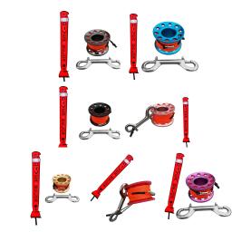 Bóia De Marcador De Superfície De Mergulho, Tubo De Sinal De Bóia Com Carretel De Mergulho, Equipamento De Engrenagem Subaquática, Mergulhador De Mergulho - Image 1