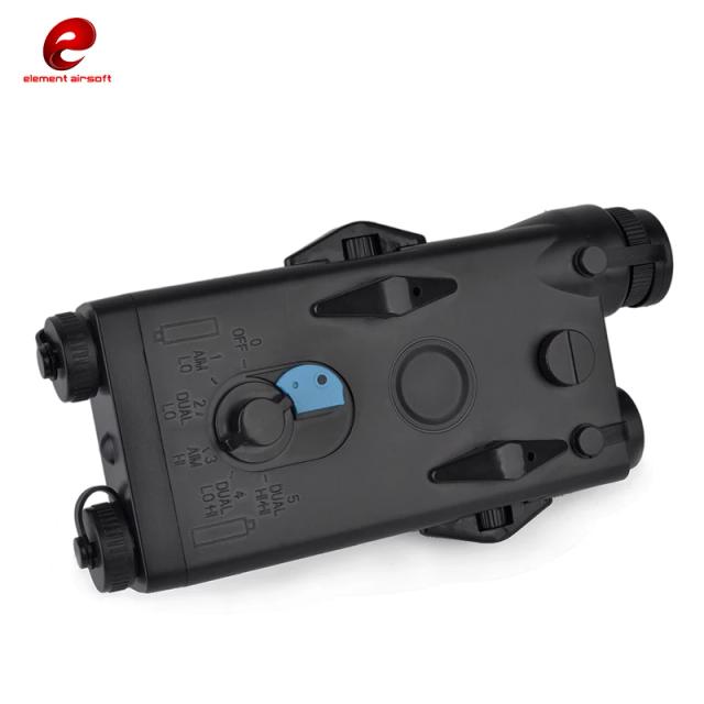 Lanterna Tática ANPEQ-2 para Airsoft: Caixa de Bateria Sem Laser Vermelho e Luz Ex426