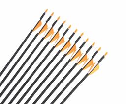 6/12/24 pçs tiro com arco flecha de carbono spine1000 id4.2 od6mm pino nock 80gr ponto alvo 1.75 "palheta de plástico para arco recurvo tiro - Image 4