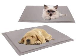 Pet Cooling Mat para cães grandes e gatos, colchão de pelúcia, cama, almofada, verão, manter a calma, XL - Image 5