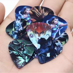 Soach mix de palhetas para guitarra, mais novas palhetas de desenho animado de 0.46mm de espessura, acessórios para guitarra, ukulele e baixo, 50 peças - Image 5