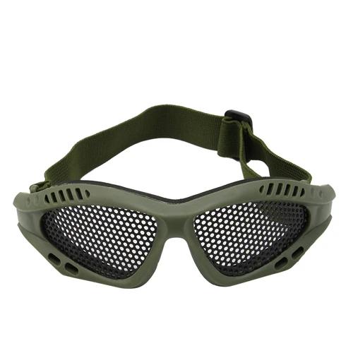 Óculos Táticos Antiembaçantes para Airsoft - Disponíveis em 3 Cores com Malha de Metal