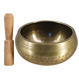 Bacia budista tibetana com vara, tigela de som de Buda, instrumento musical para meditação, Yoga Home Decoration - Image 3