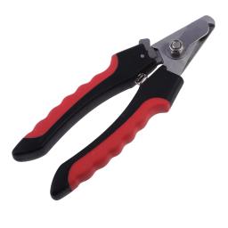 Cortador de unhas profissional para animais de estimação, tesoura de aço inoxidável para tosa de pets, cães e gatos com bloqueio tamanho s m - Image 5