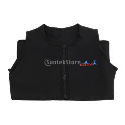 Roupa de mergulho de neoprene para homens e mulheres, jaqueta úmida preta com zíper frontal, para mergulho, surf, pesca submarina - Image 4