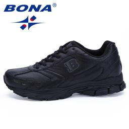 Tênis de corrida Bona-lace-up para homens, calçados esportivos para esportes ao ar livre, corrida e caminhada, nova chegada - Image 3