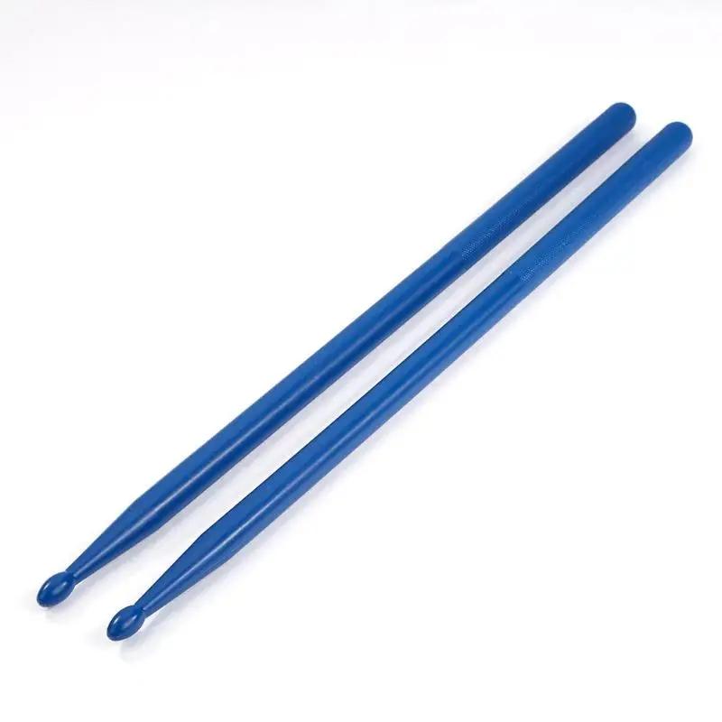 1 par de baquetas de nylon coloridas, instrumentos de percussão e percussão acessórios de instrumentos musicais 4 cores - Image 1