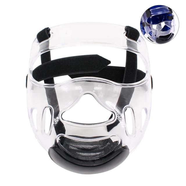 Capacete de Taekwondo com Escudo Removível para Proteção de Homens e Mulheres
