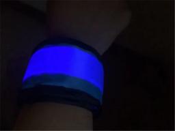 Braçadeira luminosa com luz LED para Cosplay, Arm Band, Toy Ring, Armlet, Connor, Kara, Detroit, tornar-se humano, Hot Game, Cosplay Acessórios - Image 5