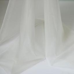 100cm * 114cm tecido de organza de seda pura lisa tecido de gaze para casamento - Image 4