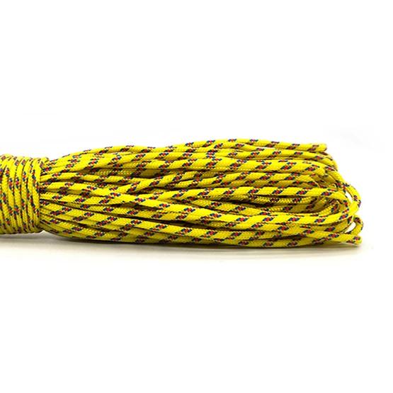 Corda Paracord Multifuncional para Camping e Sobrevivência - Disponível em 100 Cores e Vários Comprimentos até 31m