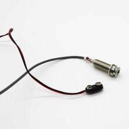 Guitarra acústica captador ativo piezo metal pegar eq equalizador preamp com volume agudos baixo controle acessórios da guitarra FLY-2T - Image 6