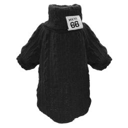 Inverno quente gato camisola clássica cão gatos roupas macio filhote de cachorro gatinho camisolas gola alta vestuário malhas para cães pequenos gato - Image 5