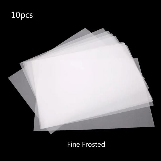 Kit de 10 Folhas em Branco para Arte Infantil: Papel Calor Psiquiatra para Desenho e Criação de Joias - Ideal para Atacado e Dropshipping