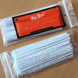 Haste limpeza cachimbo tabaco, hastes limpadoras convenientes 50 lâminas para fumar cachimbo - Image 6