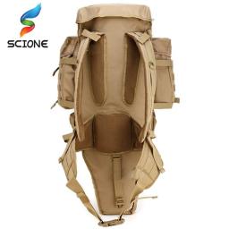 Mochila militar impermeável, Mochila ao ar livre, Saco Tático para Caça, Tiro, Camping, Trekking, Caminhada, Viagem, Quente, 60L - Image 4