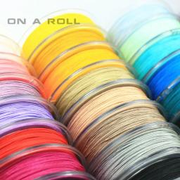 Fio de nylon para macrame, 0.5mm, trançado, 45m por rolo, faça você mesmo, com borlas - Image 4