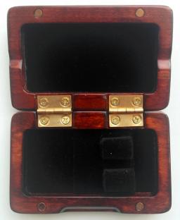 Bordo de madeira bassoon reed caso 1 pçs reed hold - Image 2