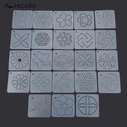 Modelador acolchoado de acrílico, ferramenta de costura, bordado, modelos diversos de padrões 12*12cm 4.72 polegadas, artesanato artesanal faça você mesmo - Image 4