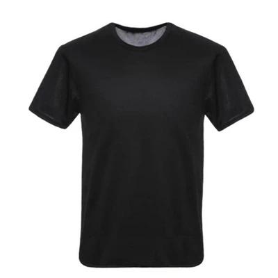 Camiseta Tática Masculina de Manga Curta em Camuflagem com Secagem Rápida para Atividades ao Ar Livre e Caça