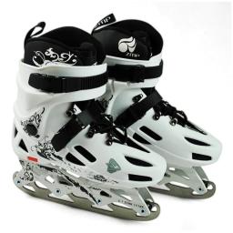 Lâmina de patinação no gelo para patins inline diy modificar instalar na base de quadro de skate para adulto criança crianças dos homens inverno patinação no gelo 7 - Image 5