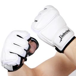 Luvas de Boxe Metade dos Dedos para Adultos e Crianças, Bolsa de Luta, Treinamento, MMA Sanda, Karatê, Muay Thai, Fitness, Protetor de Taekwondo - Image 1