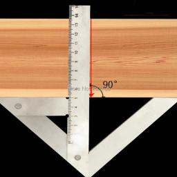 Medidor de marcação central, calibre vernier e paquímetro, ferramenta de medição de marcação, 100x70mm - Image 4