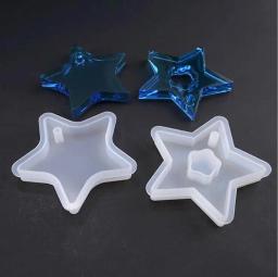 Molde de resina para artesanato, formas decorativas transparentes de flores secas com pingente de resina epóxi para bijuterias - Image 5