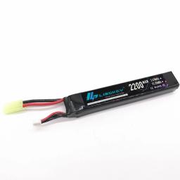 Limskey-mini arma de airsoft rc, quadricóptero com bateria de lipo, 11.1v, 2200mah, 30c, max 60c, 3s - Image 2