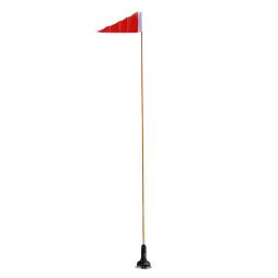 Bandeira telescópica de segurança de caiaque, 47 ''com base de montagem em trilho universal inclui plugues para suporte de haste universal - Image 2