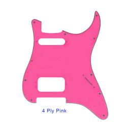 Peças de guitarra personalizadas Pleroo, Pickguard Scratch Plate, Standard St Deluxe Humbucker Hs, US 72 '11 Screw Hole - Image 2