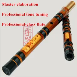 Flauta de bambu, Dizi, C, D, E, F, G Key, transversal, duas flautas seção, instrumento profissional, China - Image 4