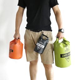 Hitorhike-saco seco impermeável para viagens, bolsa leve para camping, canoagem, caiaque, rafting, rafting, natação, material airbag, 2L - Image 4